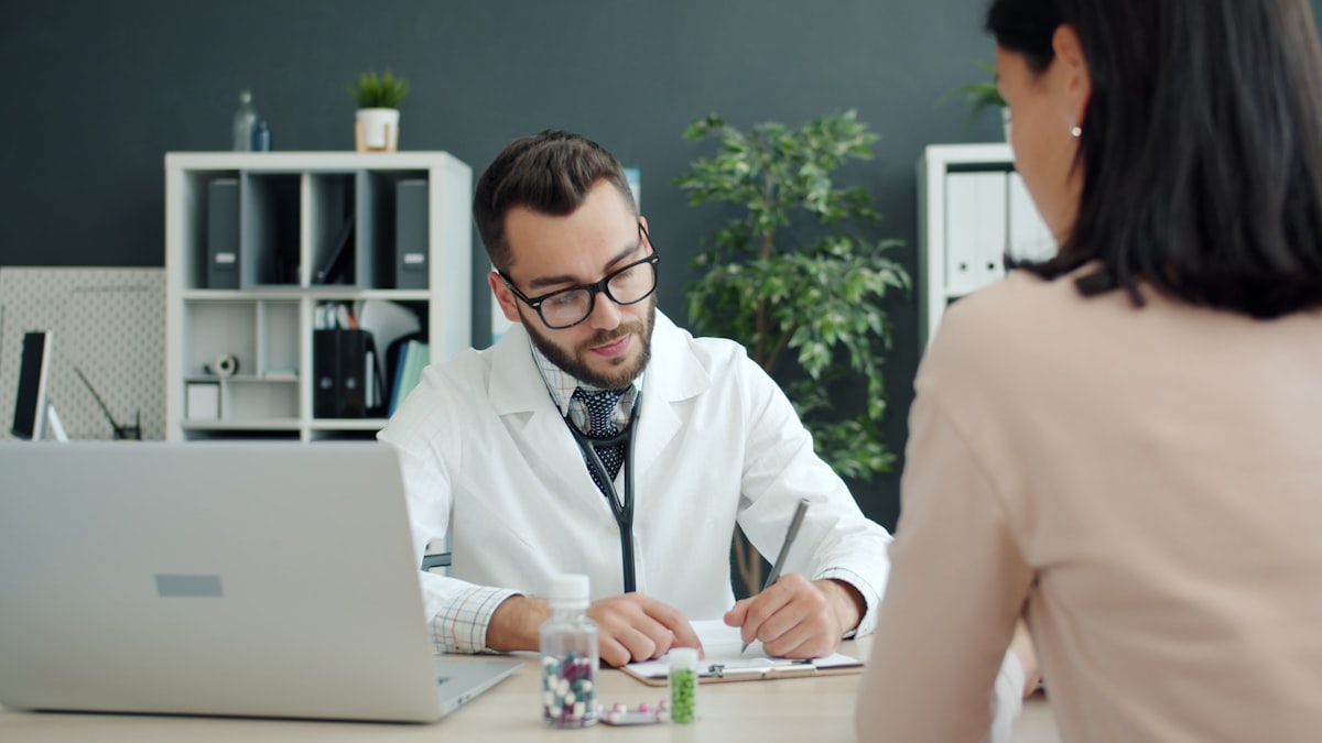 Professional healthcare consultation environment